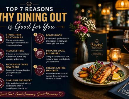 Top 7 Reasons Why Dining Out is Good for You